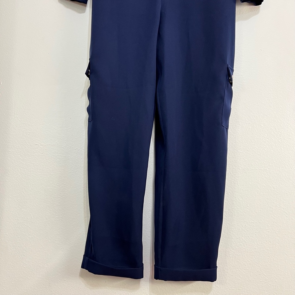 NEW Ted Baker Flan Belted Long Sleeve Utility Jumpsuit, Size 8 - Picture 5 of 9